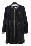 Orhan Store Dantelli Ceket- LYN02420 Siyah