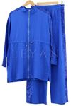 Payet Detaylı Takım-LYN02453 Saks