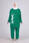 Baskılı Pantolonlu Takım-LYN02348 Benetton