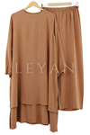447 Frz Pant. Takım/LYN02689 Taba