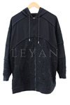 My312 İncili Dantelli Kap- LYN03308 Siyah