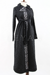 Orhan Store Leopar Detaylı Kap- LYN03312 Siyah