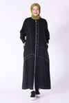 Behrem Tensel Ferace- LYN03360 Siyah