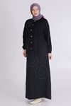 Behrem Boncuk İşlemeli Takım- LYN03369 Siyah