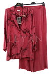 Orhan Store Blazer Ceketli Takım- LYN03325 Bordo