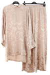 Armine Trend Jakarlı Pantolonlu Takım- LYN03327 Vizon