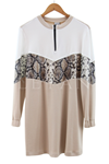 Orhan Store Payetli Tunik- LYN03314 Bej