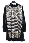 Fuat Gürşen Leopar Desenli Tunik- LYN03377 Orjinal