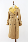 Orhan Store Çift Yakalı Trench- LYN03297 Camel