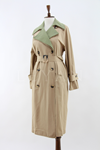 Orhan Store Çift Yakalı Trench- LYN03297 Bej