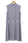 Önü Şifon Detaylı İçlik- LYN01342  Gri