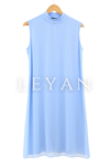 Önü Şifon Detaylı İçlik- LYN01342  Açık Mavi