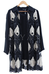 Femina Payetli Ceketli Takım- LYN03466 Siyah