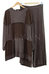 Müsemma Elis Takım- LYN03387 Kahve