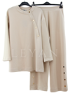 Armine Trend Çıtçıt Detaylı Takım- LYN03426 Bej