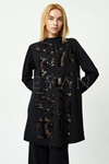 Orhan Store Jakar Baskılı Tunik- LYN03523 Gold