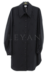 Orhan Store İncili Tunik- LYN03400 Siyah