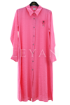 Orhan Store Gömlek Tunik- LYN03539 Pembe