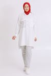Behrem Taşlı Tunik- LYN03348 Siyah