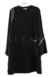 Defrina Düğmeli Tunik- LYN03497 Siyah