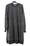 Dule Ribanalı Tunik- LYN03443 Antrasit
