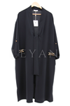 Armine Trend Önü Bağlamalı Ceket- LYN03543 Siyah