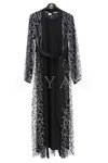 Orhan Store Abaya İkili Takım- LYN03550 Siyah
