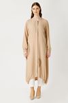 Müsemma İnci Ve Organze Detaylı Kap- LYN02581 Camel