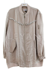 Nuss Taş Detaylı Ceket- LYN03602 Taş