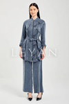 Orhan Store Cep Detaylı Qupra Takım- LYN03627 Lacivert