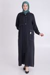 Behrem Tensel Ferace- LYN03685 Siyah