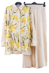 Armine Trend Desenli Takım- LYN03725 Bej