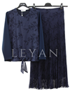 Fuat Gürşen Nakışlı Takım- LYN03767 Lacivert