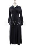 Orhan Store Taş Detaylı Kap- LYN03770 Siyah