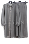 Fuat Gürşen Taş Detaylı Takım- LYN03786 Gri