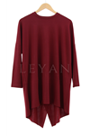 Makas Tunik- LYN01172  Bordo