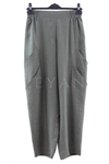 Sentez Keten Havuç Pantolon- LYN03801 Haki