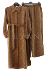 Orhan Store Jakarlı Takım- LYN03830 Kahve