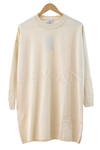 Orhan Store Çiçek Baskılı Tunik- LYN04011 Krem