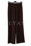 Sentez Colmar Beli Lastikli Bol Paça Pantolon- LYN04019 Kahve