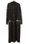 Defrina Ekose Detaylı Ceket- LYN03186 Kahve