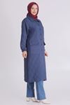 Behrem Kapitone Kap- LYN03911 İndigo
