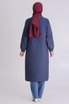 Behrem Kapitone Kap- LYN03911 İndigo
