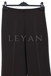 Sentez Yüksek Bel İspanyol Pantolon- LYN03978 Kahve