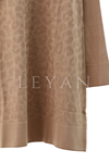 Orhan Store Leopar Desenli Tunik- LYN04010 Bej
