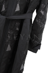 Orhan Store Geometrik Desen Kap- LYN03280 Siyah