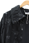 Orhan Store Geometrik Desen Kap- LYN03280 Siyah