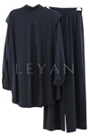 Nuss İşlemeli Takım- LYN04073 Siyah