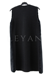 Mutlu Ertan Peluş Yelek- LYN04086 Siyah