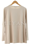 İnci Ve Taşlı Bluz- LYN04089 Bej